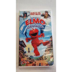 The Adventure Of Elmo In Grouchland VHS Tape 1999 - Clamshell